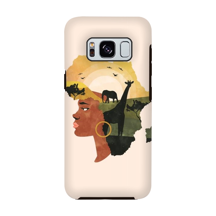 Galaxy S8 StrongFit Africa Love by Uma Prabhakar Gokhale