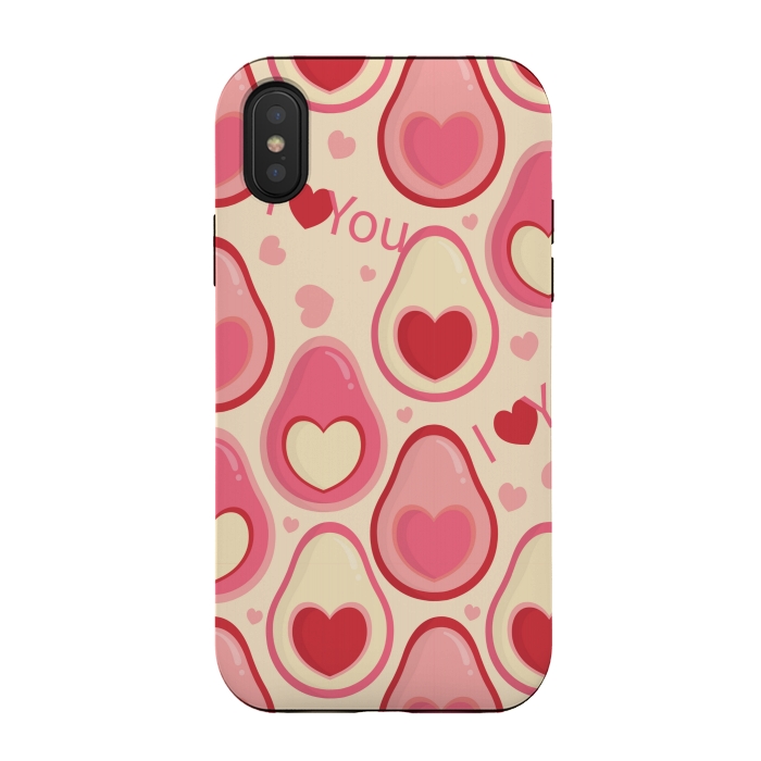 iPhone Xs / X StrongFit I LOVE YOU by MALLIKA