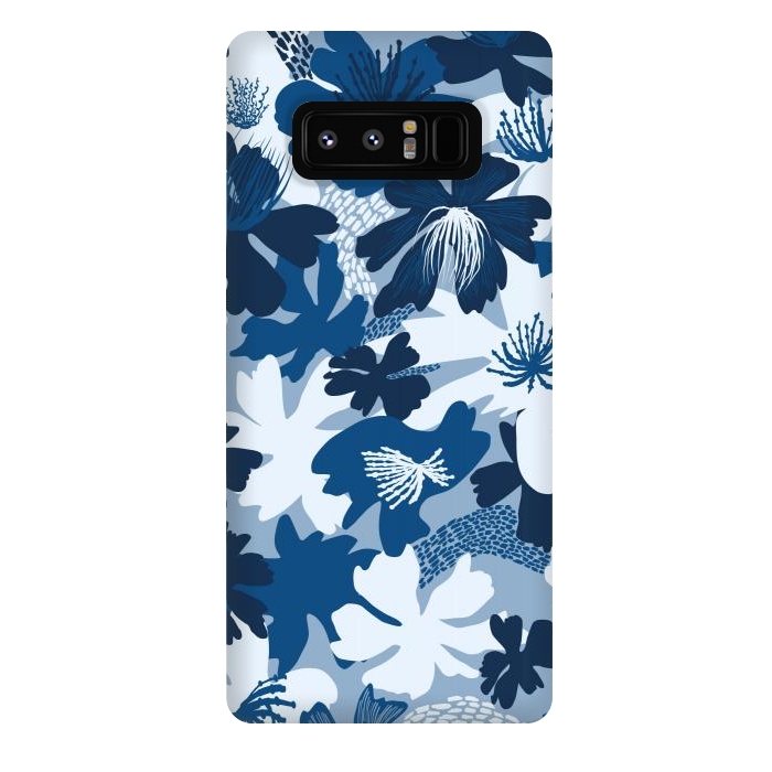 Galaxy Note 8 StrongFit Barely blue by Nina Leth