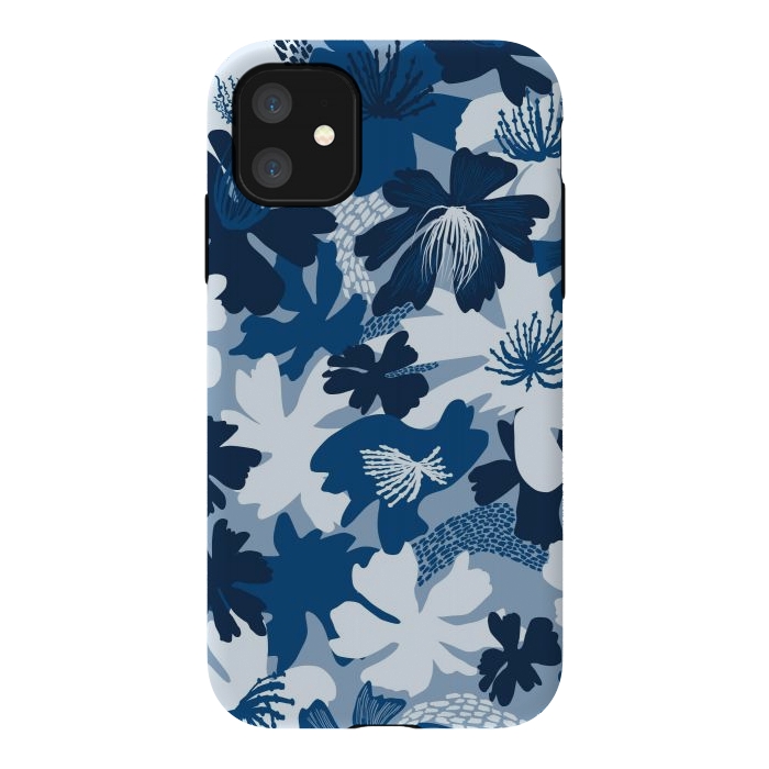 iPhone 11 StrongFit Barely blue by Nina Leth