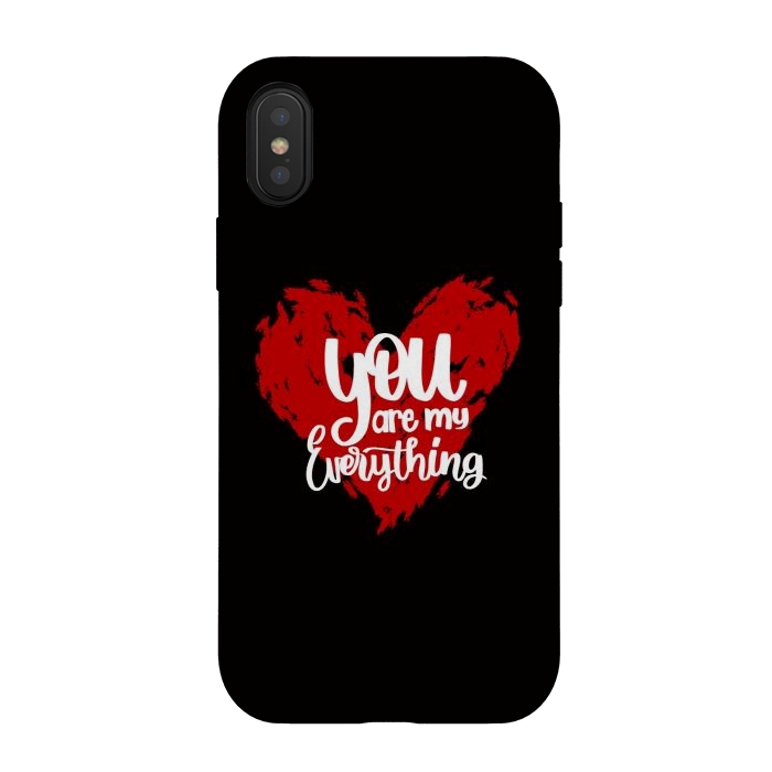 iPhone Xs / X StrongFit You are my everything by Jms