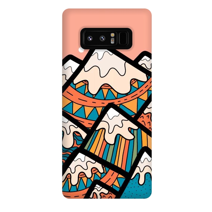 Galaxy Note 8 StrongFit Patterns in the hills by Steve Wade (Swade)