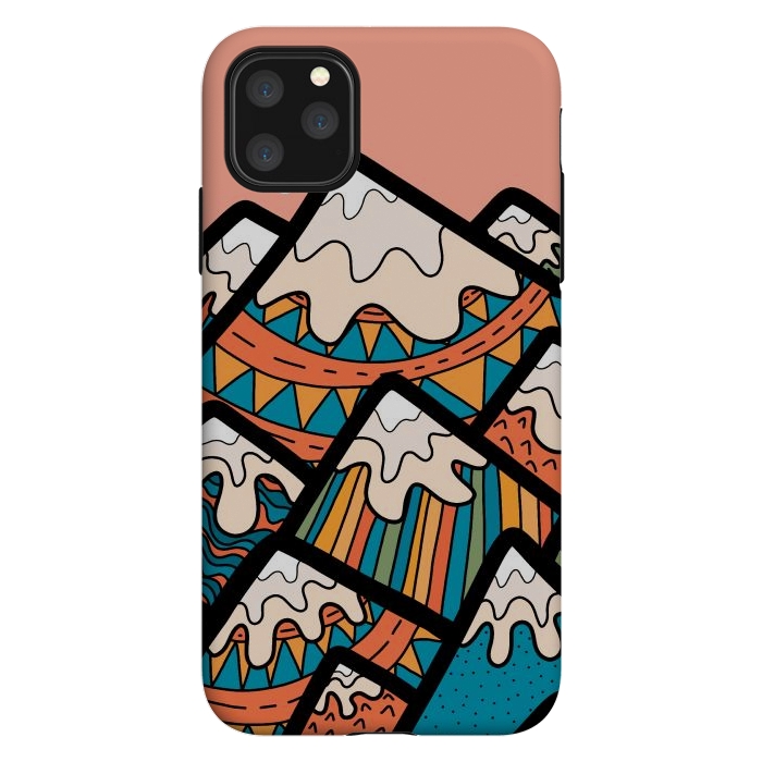 iPhone 11 Pro Max StrongFit Patterns in the hills by Steve Wade (Swade)