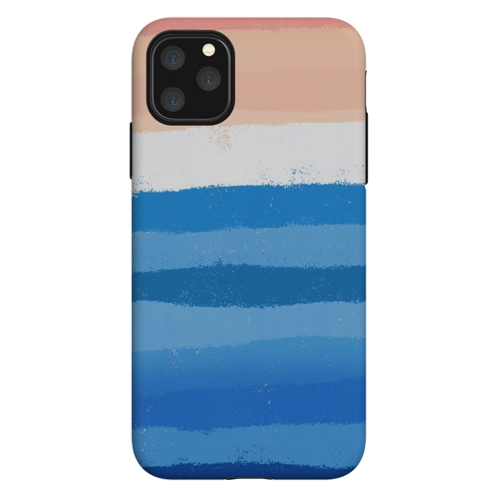 iPhone 11 Pro Max StrongFit The calm painted waves by Steve Wade (Swade)