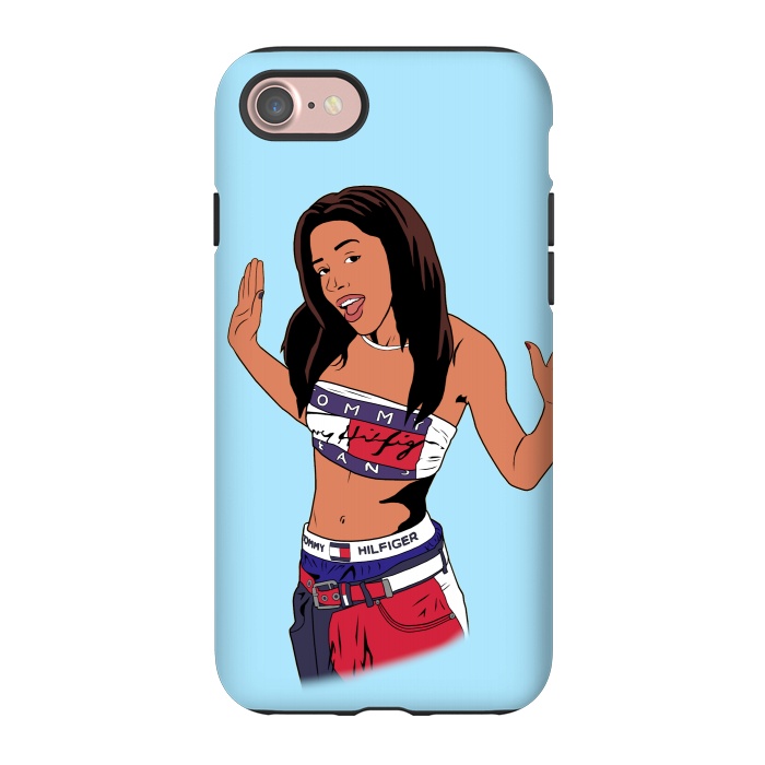 iPhone 7 StrongFit Aaliyah by Zoe Astritis