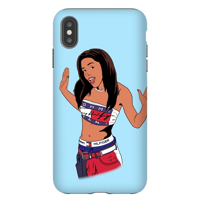 iPhone Xs Max StrongFit Aaliyah by Zoe Astritis