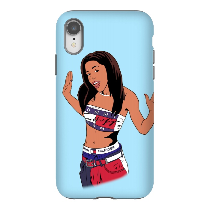 iPhone Xr StrongFit Aaliyah by Zoe Astritis