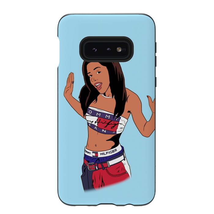 Galaxy S10e StrongFit Aaliyah by Zoe Astritis