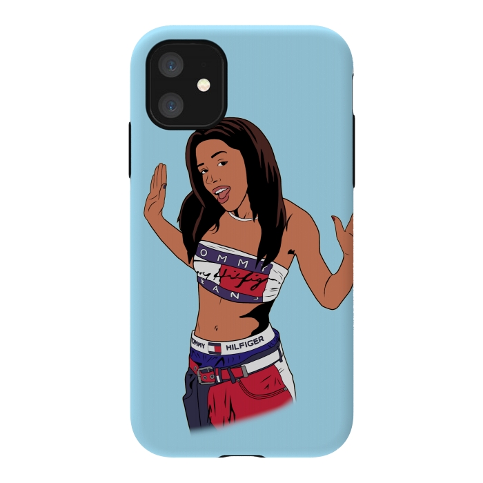 iPhone 11 StrongFit Aaliyah by Zoe Astritis