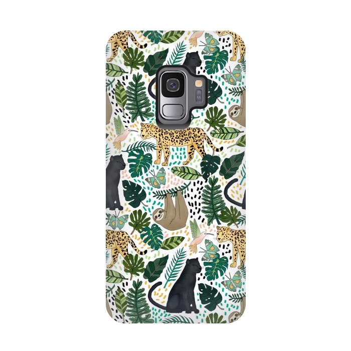 Galaxy S9 StrongFit Emerald Forest Animals by Tangerine-Tane