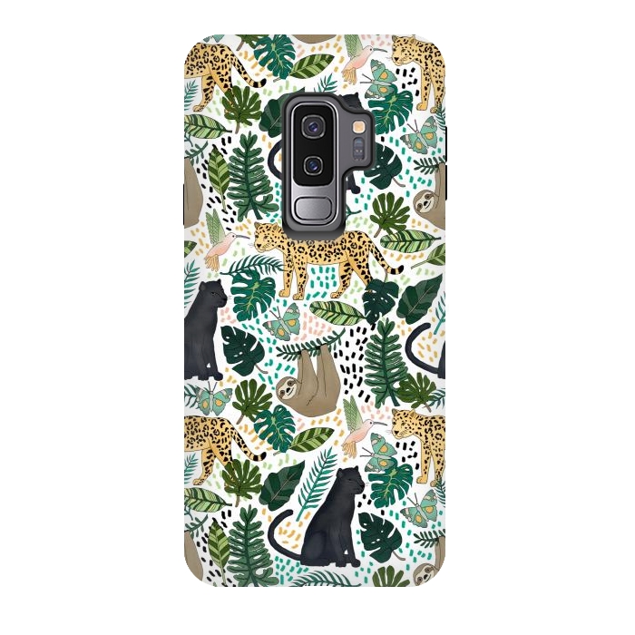 Galaxy S9 plus StrongFit Emerald Forest Animals by Tangerine-Tane