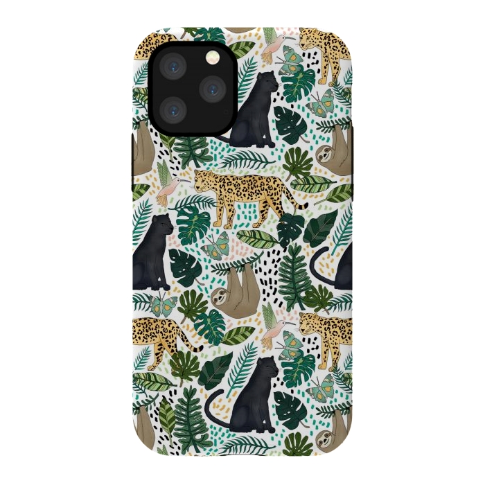 iPhone 11 Pro StrongFit Emerald Forest Animals by Tangerine-Tane