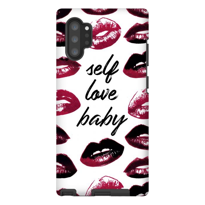 Galaxy Note 10 plus StrongFit Self love lipstick kisses by Oana 