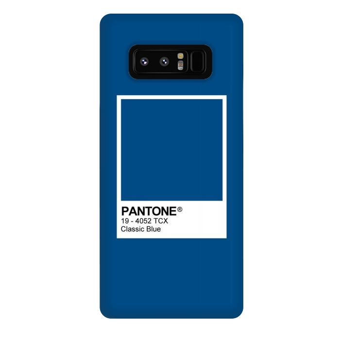 Galaxy Note 8 StrongFit Pantone Blue Trendy colour by Martina