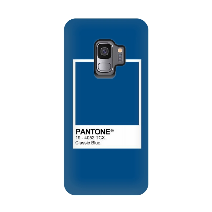 Galaxy S9 StrongFit Pantone Blue Trendy colour by Martina