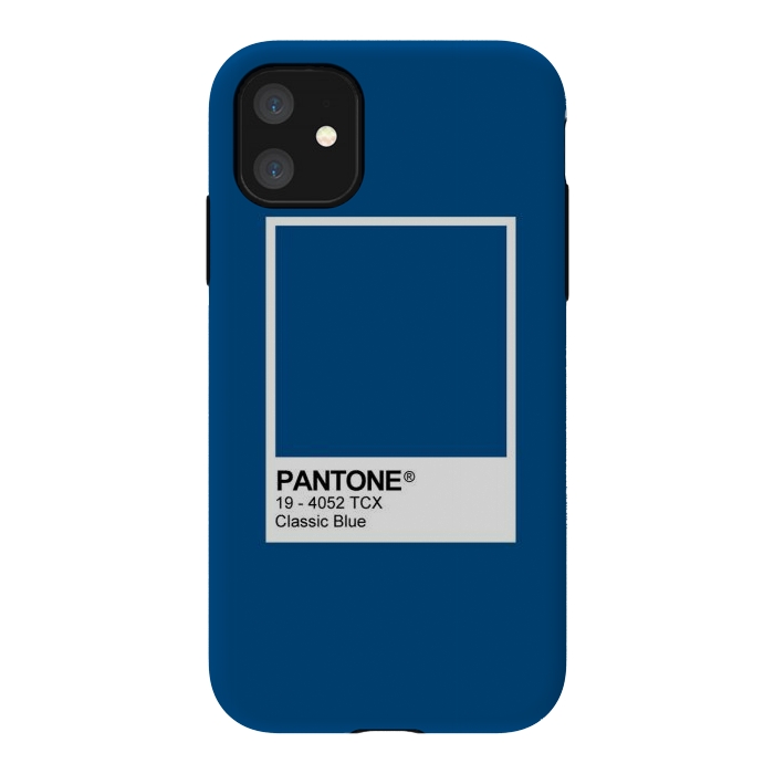iPhone 11 StrongFit Pantone Blue Trendy colour by Martina