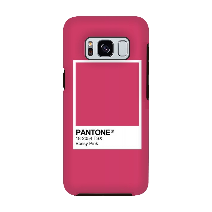 Galaxy S8 StrongFit Pantone Pink Trendy color by Martina