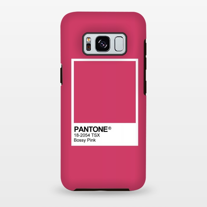 Galaxy S8 plus StrongFit Pantone Pink Trendy color by Martina
