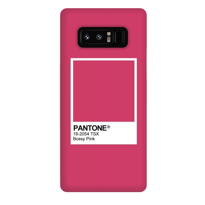 Galaxy Note 8 StrongFit Pantone Pink Trendy color by Martina