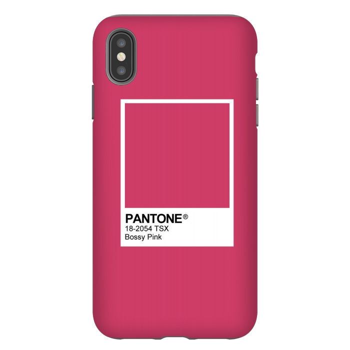 iPhone Xs Max StrongFit Pantone Pink Trendy color by Martina