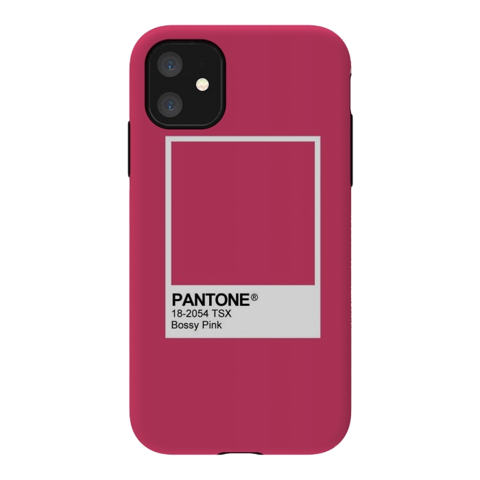 iPhone 11 StrongFit Pantone Pink Trendy color by Martina