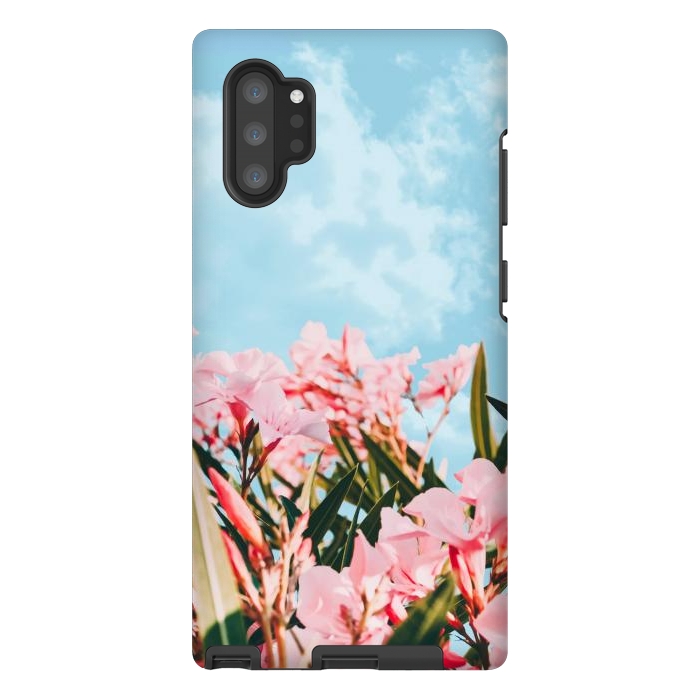 Galaxy Note 10 plus StrongFit Blush Blossom II by Uma Prabhakar Gokhale