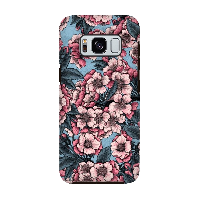 Galaxy S8 StrongFit Cherry blossom by Katerina Kirilova