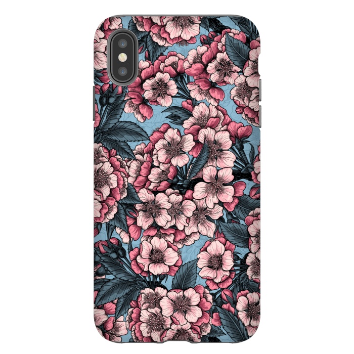 iPhone Xs Max StrongFit Cherry blossom by Katerina Kirilova