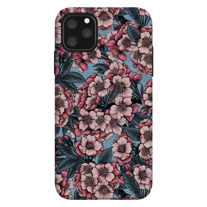 iPhone 11 Pro Max StrongFit Cherry blossom by Katerina Kirilova