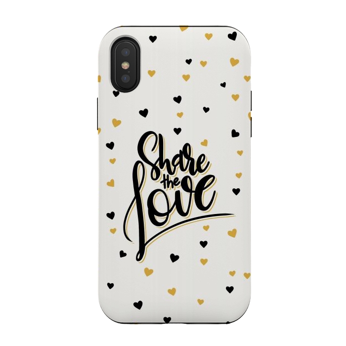 iPhone Xs / X StrongFit Share the love by Jms