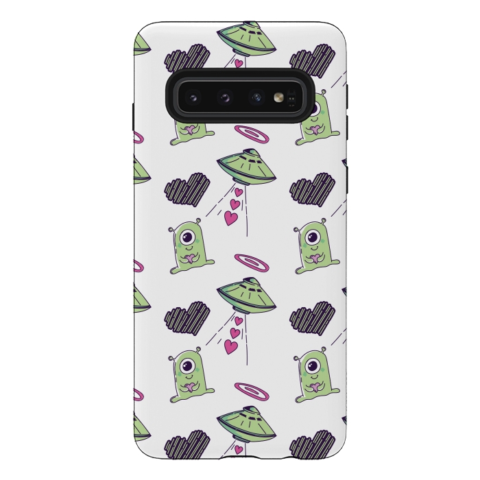 Galaxy S10 StrongFit space love 3  by MALLIKA