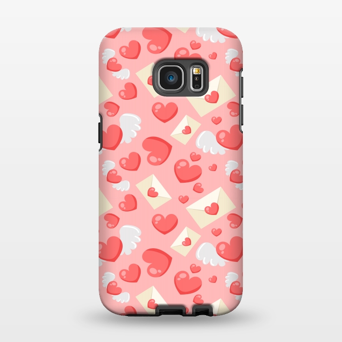 Galaxy S7 EDGE StrongFit love letters 3  by MALLIKA