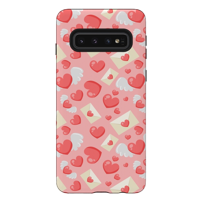 Galaxy S10 StrongFit love letters 3  by MALLIKA
