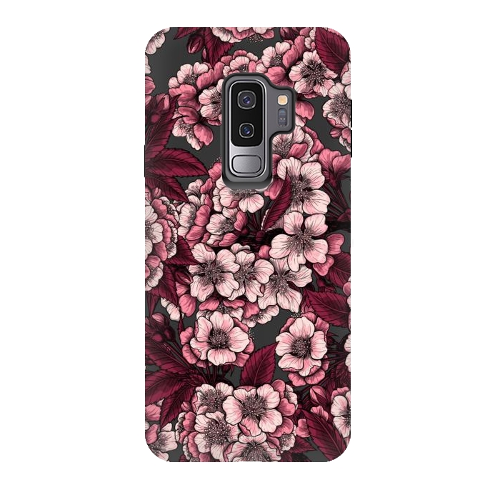 Galaxy S9 plus StrongFit Cherry blossom 2 by Katerina Kirilova