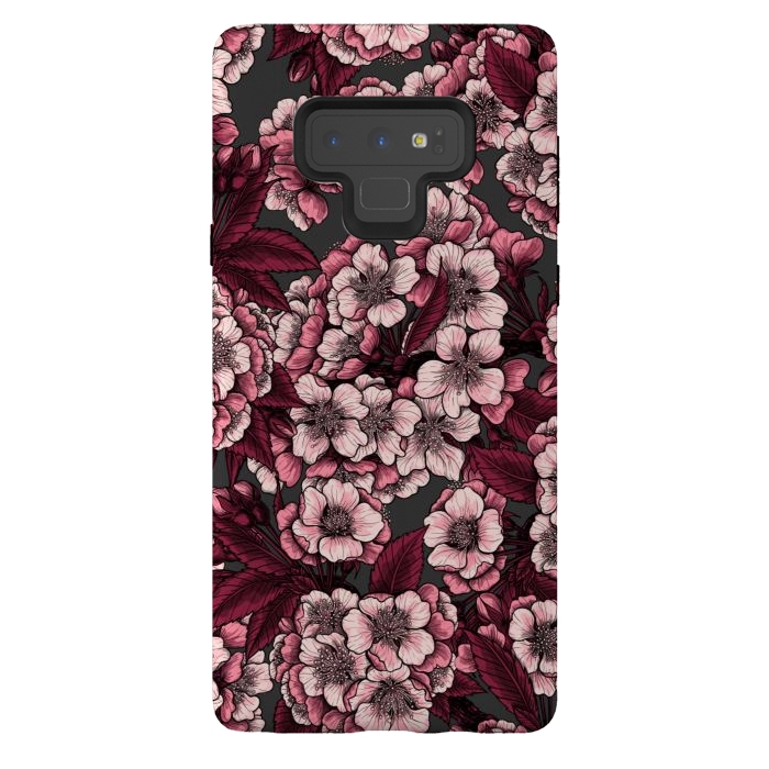 Galaxy Note 9 StrongFit Cherry blossom 2 by Katerina Kirilova