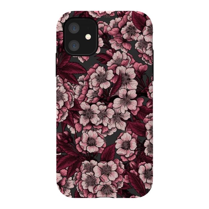 iPhone 11 StrongFit Cherry blossom 2 by Katerina Kirilova