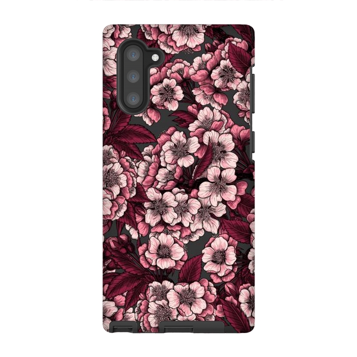 Galaxy Note 10 StrongFit Cherry blossom 2 by Katerina Kirilova