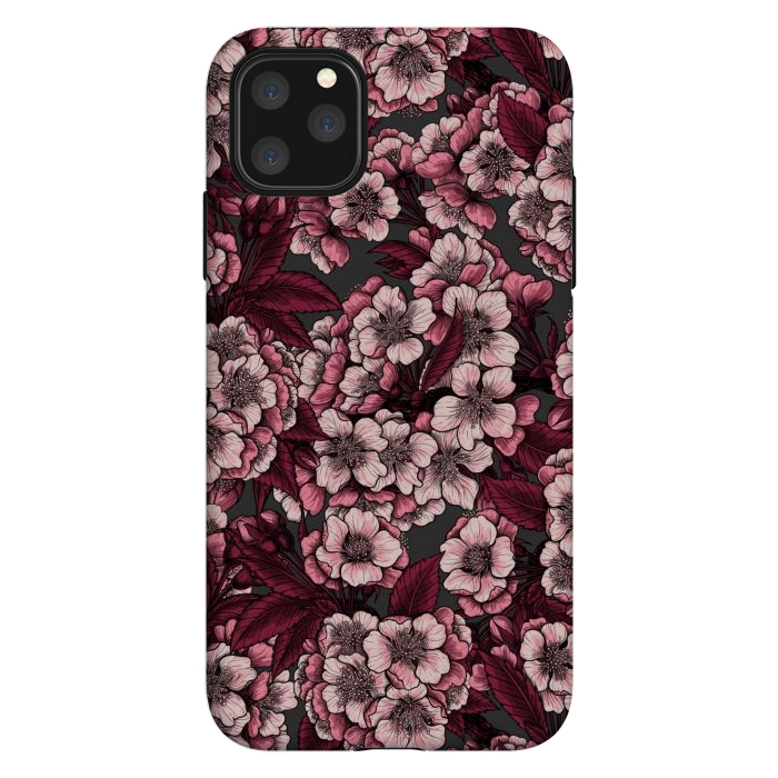 iPhone 11 Pro Max StrongFit Cherry blossom 2 by Katerina Kirilova