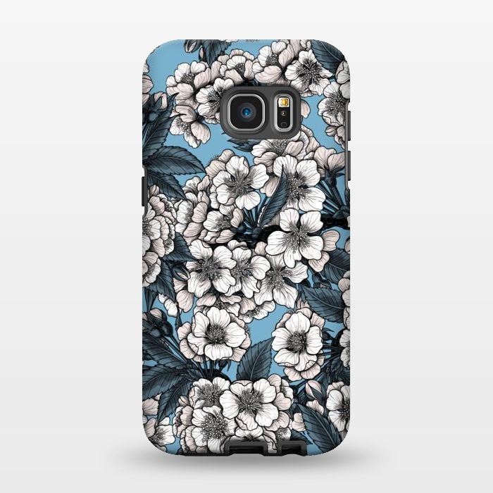 Galaxy S7 EDGE StrongFit Cherry blossom 3 by Katerina Kirilova