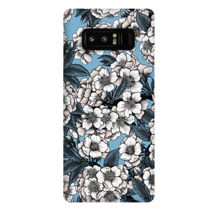Galaxy Note 8 StrongFit Cherry blossom 3 by Katerina Kirilova
