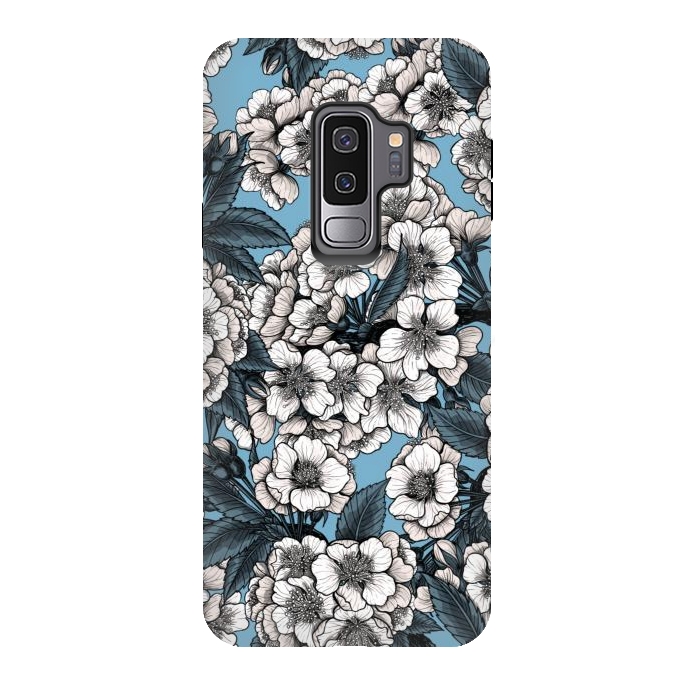 Galaxy S9 plus StrongFit Cherry blossom 3 by Katerina Kirilova
