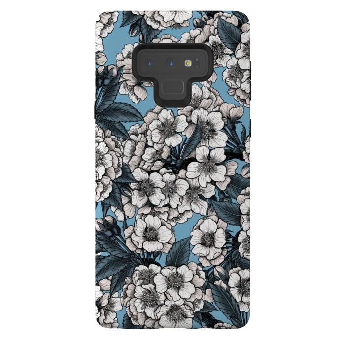 Galaxy Note 9 StrongFit Cherry blossom 3 by Katerina Kirilova