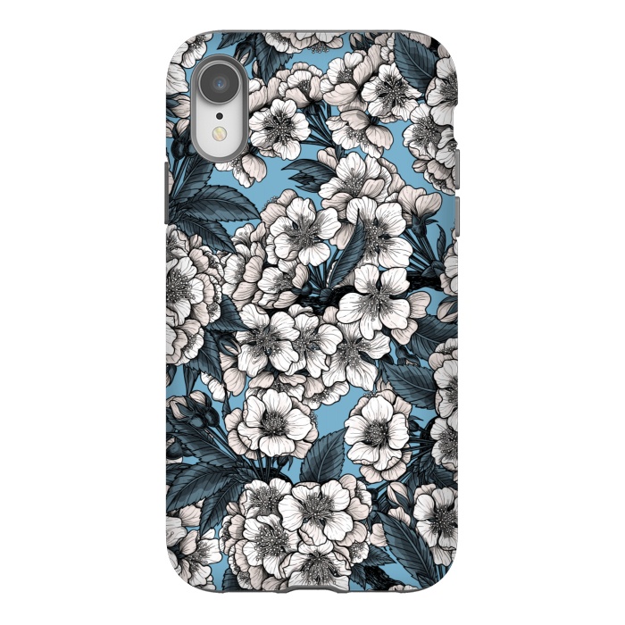 iPhone Xr StrongFit Cherry blossom 3 by Katerina Kirilova