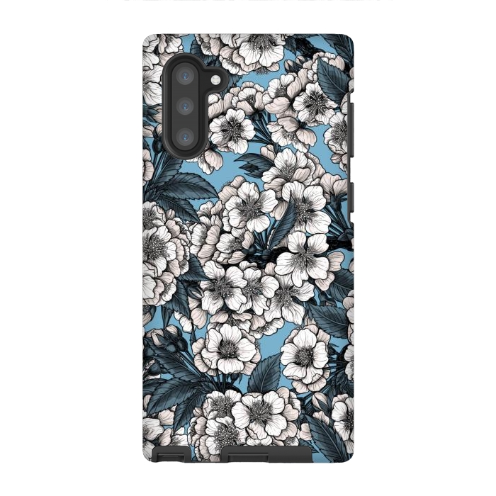 Galaxy Note 10 StrongFit Cherry blossom 3 by Katerina Kirilova