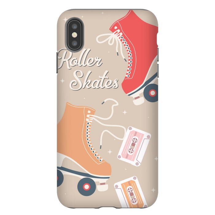 iPhone Xs Max StrongFit Roller skates 05 by Jelena Obradovic