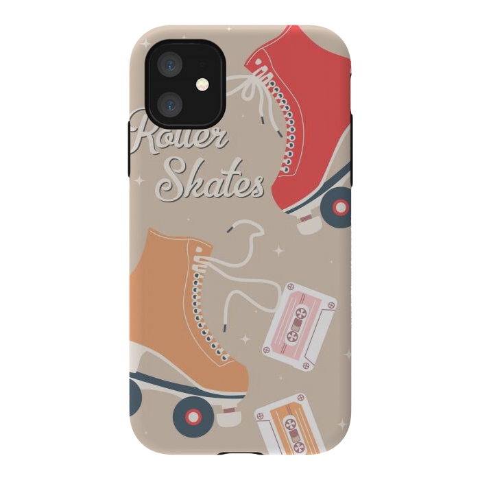iPhone 11 StrongFit Roller skates 05 by Jelena Obradovic