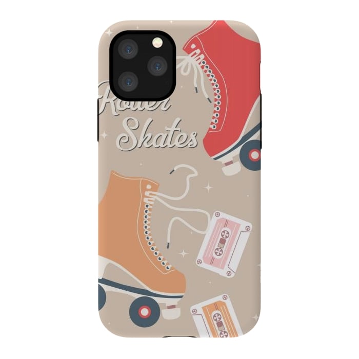 iPhone 11 Pro StrongFit Roller skates 05 by Jelena Obradovic