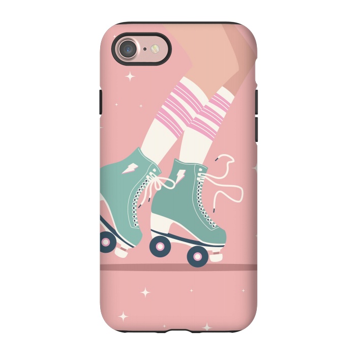 iPhone 7 StrongFit Roller skates 01 by Jelena Obradovic