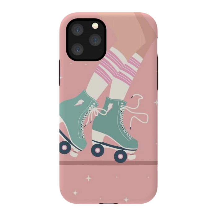 iPhone 11 Pro StrongFit Roller skates 01 by Jelena Obradovic