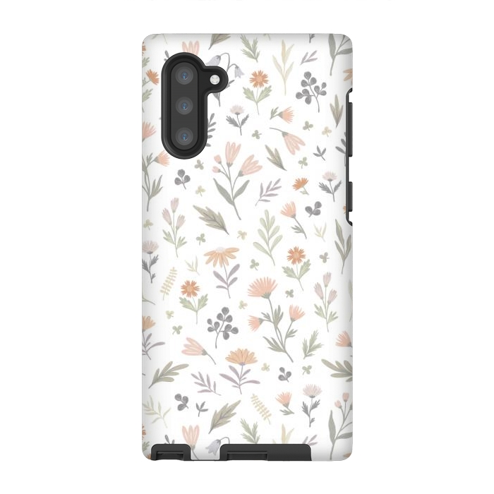 Galaxy Note 10 StrongFit gentle flora by Alena Ganzhela